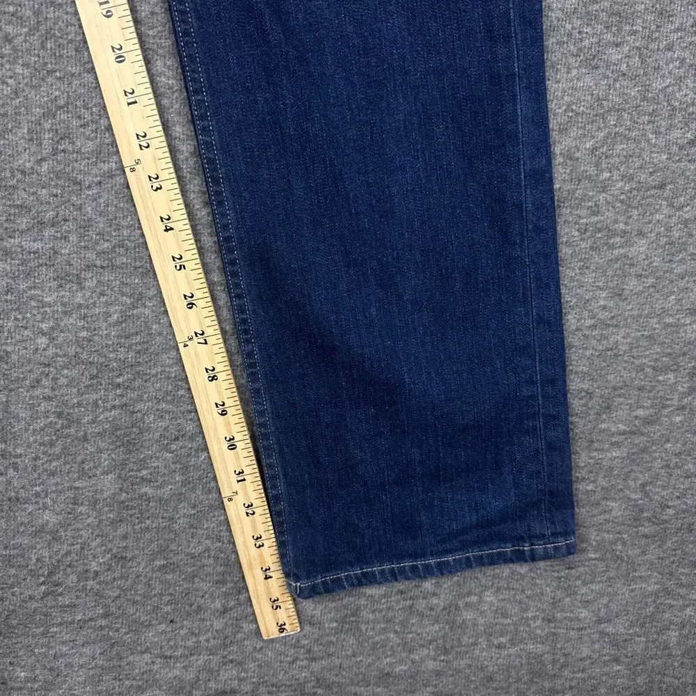 Paige Normandie Jeans Mens 38x35 Blue Denim Straight‎ Stretch Modern Casual USA